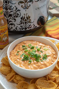 Slow Cooker Chicken Enchilada Dip