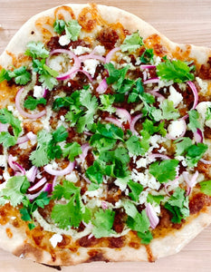 how to make Mexican-inspired pizza | kelly’s kitchen