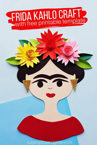 Frida Kahlo Craft