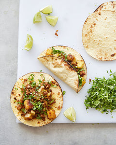 Vegan Chorizo & Potato Tacos