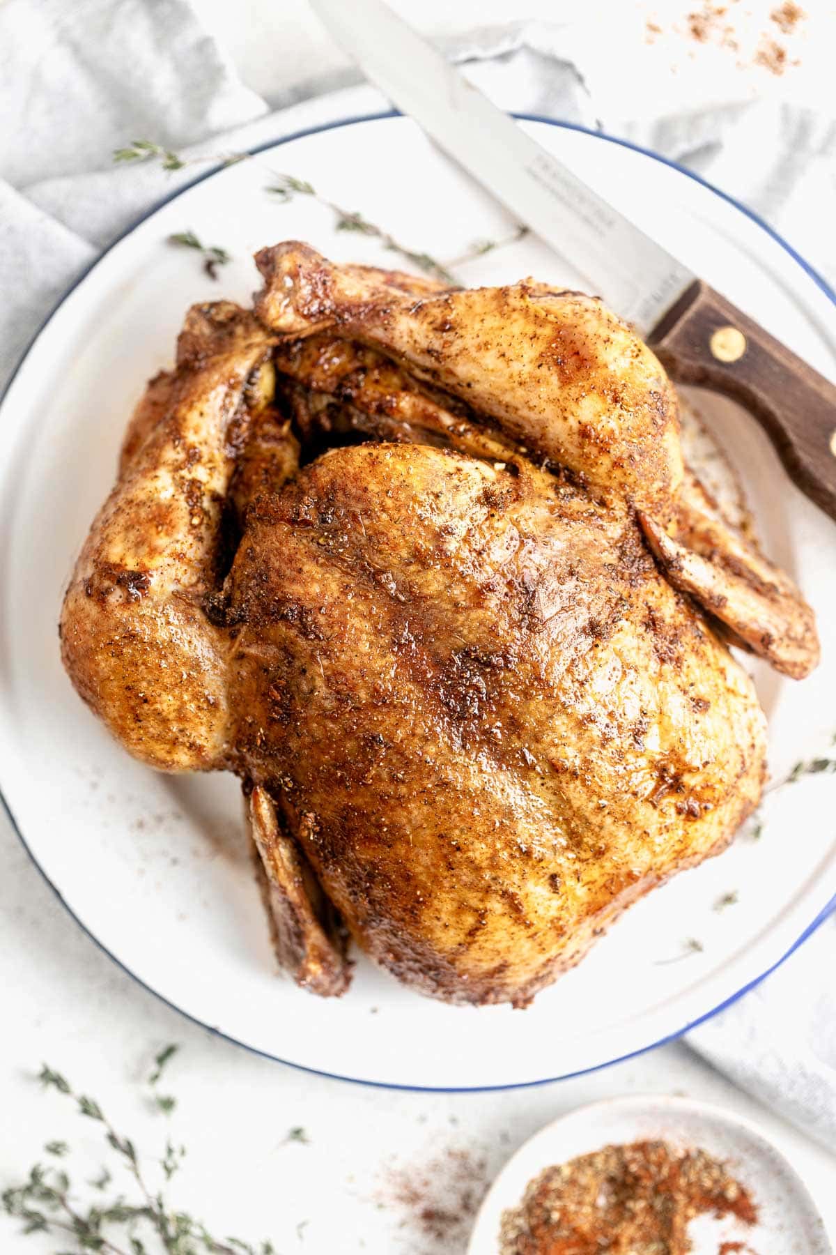 Dry Rub Spice Roasted Chicken