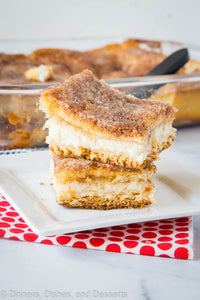 Sopapilla Cheesecake Bars