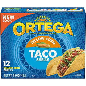 Ortega Yellow Corn Taco Shells, 12 Shells – as low as $1.90