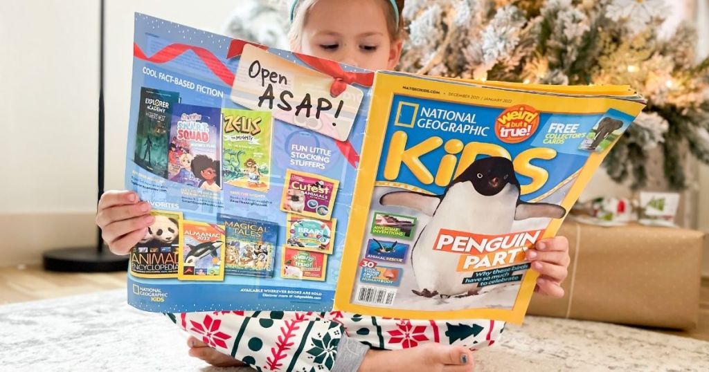 National Geographic Kids Magazine Subscription from $1.96/Issue (+ Get a Polar Bear Pop-It Toy!)
