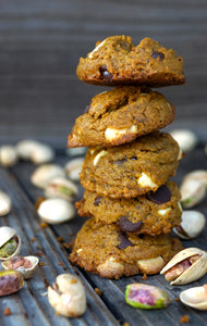 Pistachio Chocolate Chip Cookies