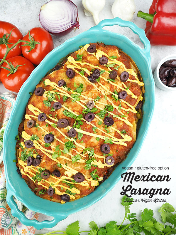 Vegan Mexican Lasagna