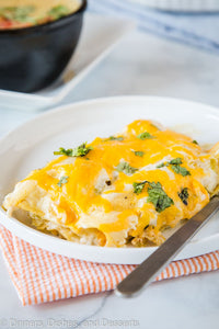 White Chicken Enchiladas