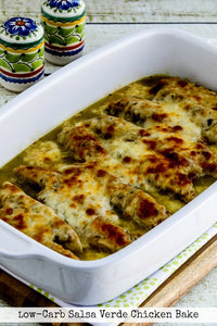 Salsa Verde Chicken Bake