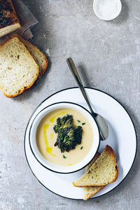 Soup season is upon us and, at this time of year, there’s nothing more satisfying as the weather dips into the colder digits, than a pot simmering on the stove (except maybe a loaf of bread)