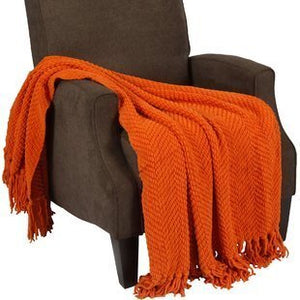 Colorful Fall Throw Blanket