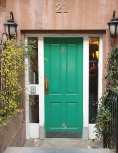 Out Of The Ordinary Bright Green Door