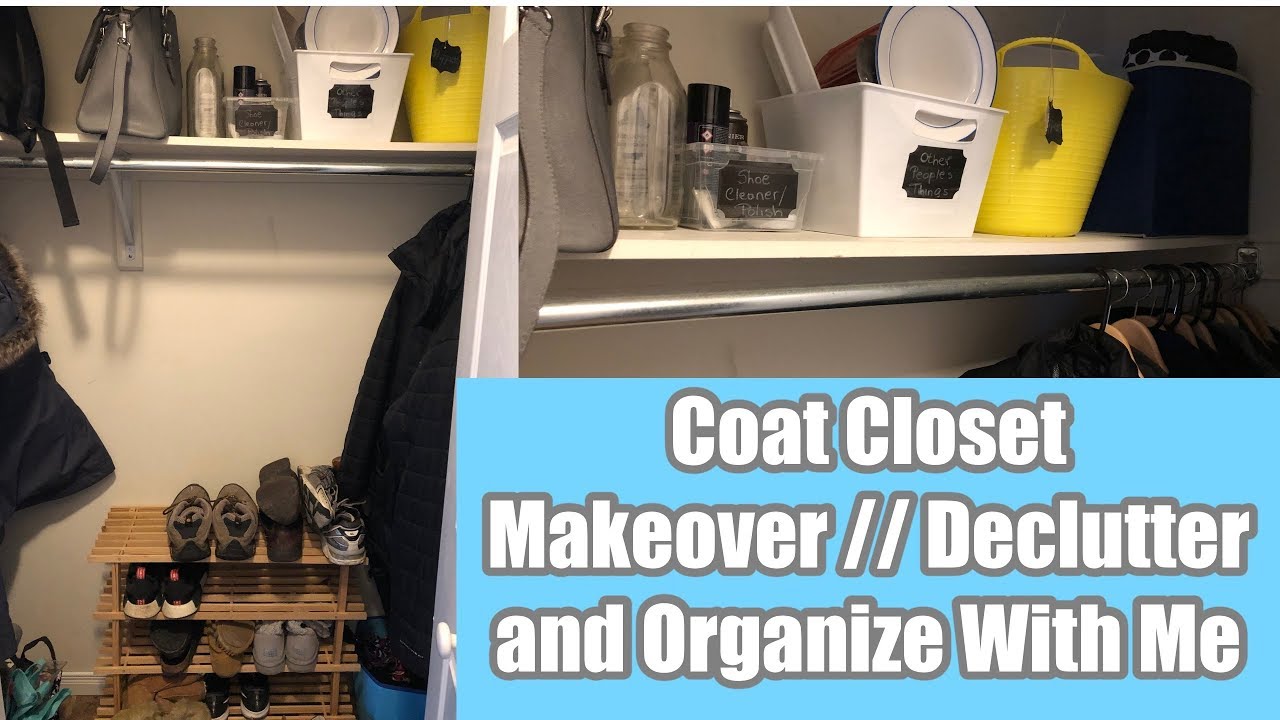 cleaningmotivation #motivationalmonday #cleanwithme In this video I declutter, clean and organize my Coat Closet