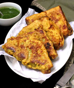 A Bread Pakora is Indian street food at its most delightful best