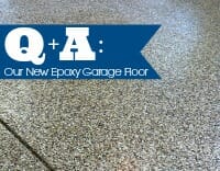 Comment on Our New Epoxy Garage Floor – Q&A by Decorative Concrete