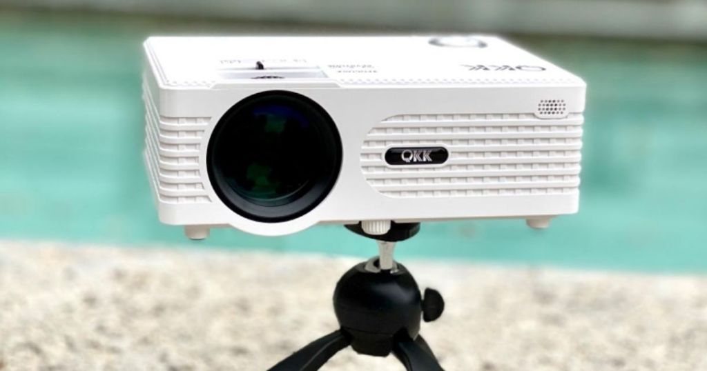 HD Mini Projector Only $62.99 Shipped on Amazon | Includes Portable Tripod & Remote