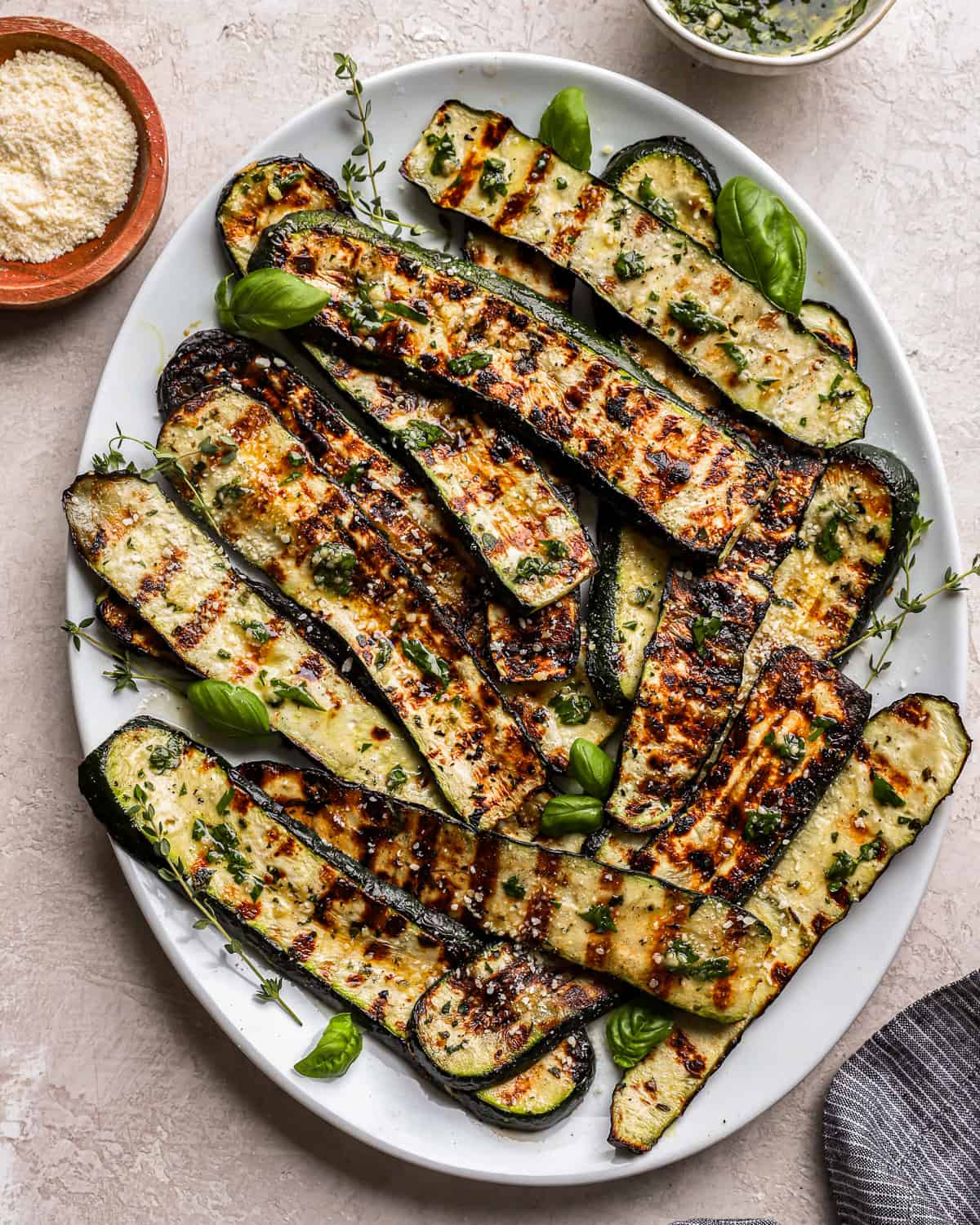 Grilled Zucchini