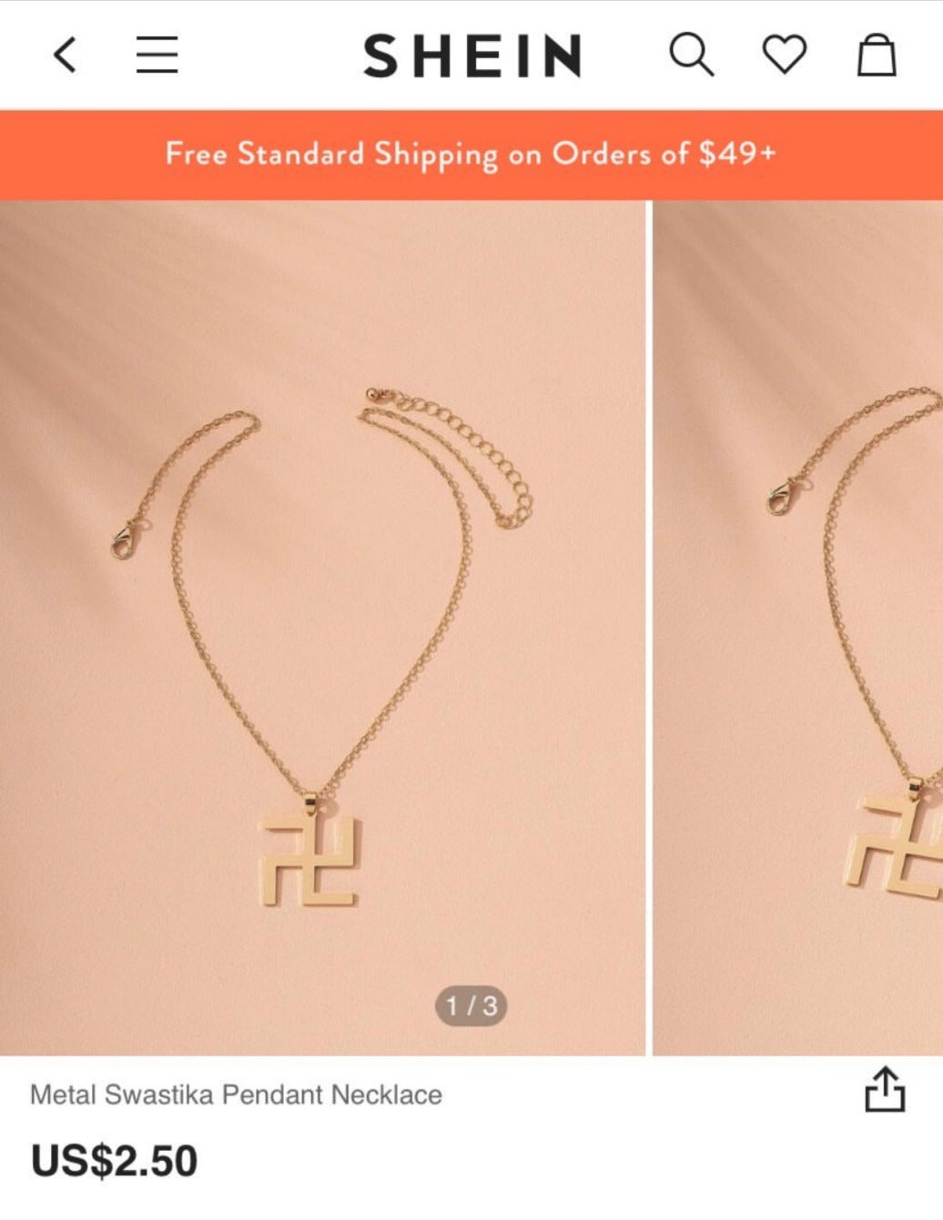 Shein’s Swastika Necklace Scandal Probably Won’t Topple Fast Fashion. Here’s Why