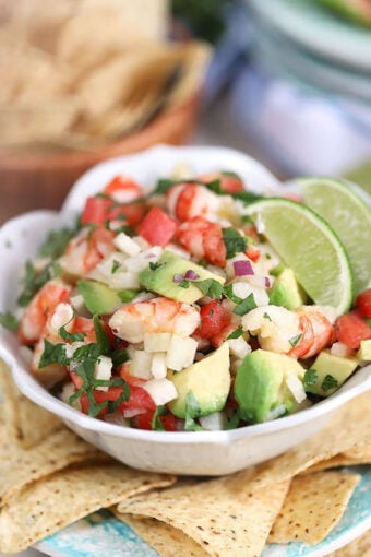 The Best Shrimp Ceviche