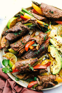 Sizzling Steak Fajita Roll Ups