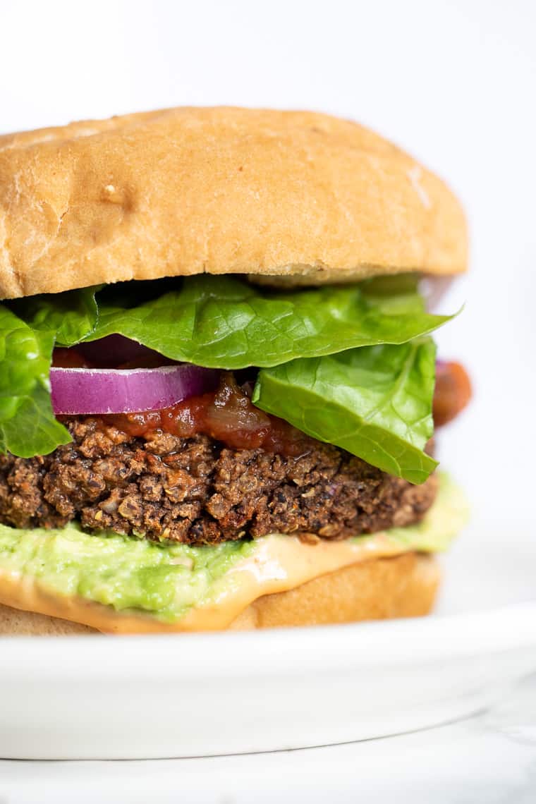 Vegetarian Black Bean Quinoa Burgers