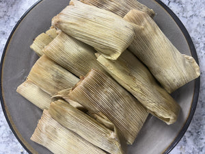 Homemade Tamales with our Delicious Carnitas’ & other variations including Vegetarian!