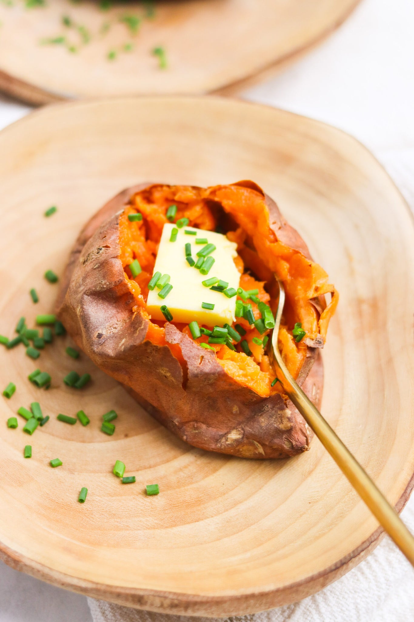 Easy Baked Sweet Potato