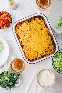 Vegetarian Tamale Casserole | An easy weeknight meal