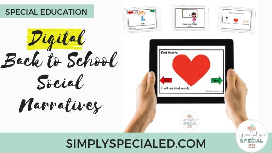 Digital Social Narratives for Back to School
