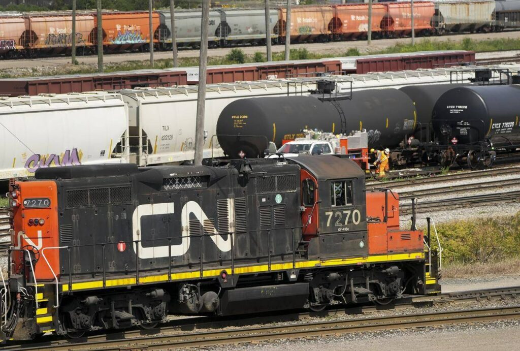 CN Rail unveils new continental shipping service in bid to match rival’s vast network