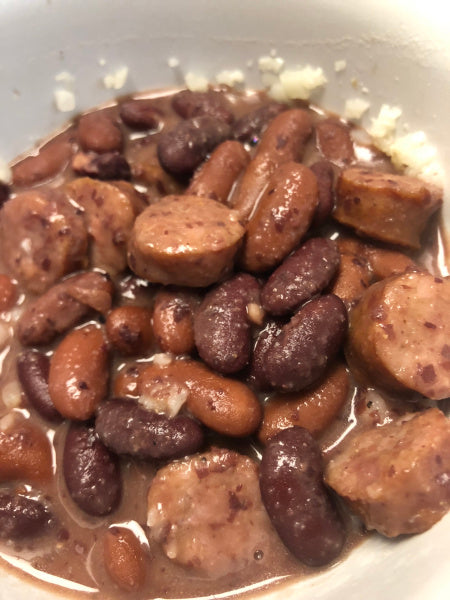 Red Beans and Sausage {with rice}