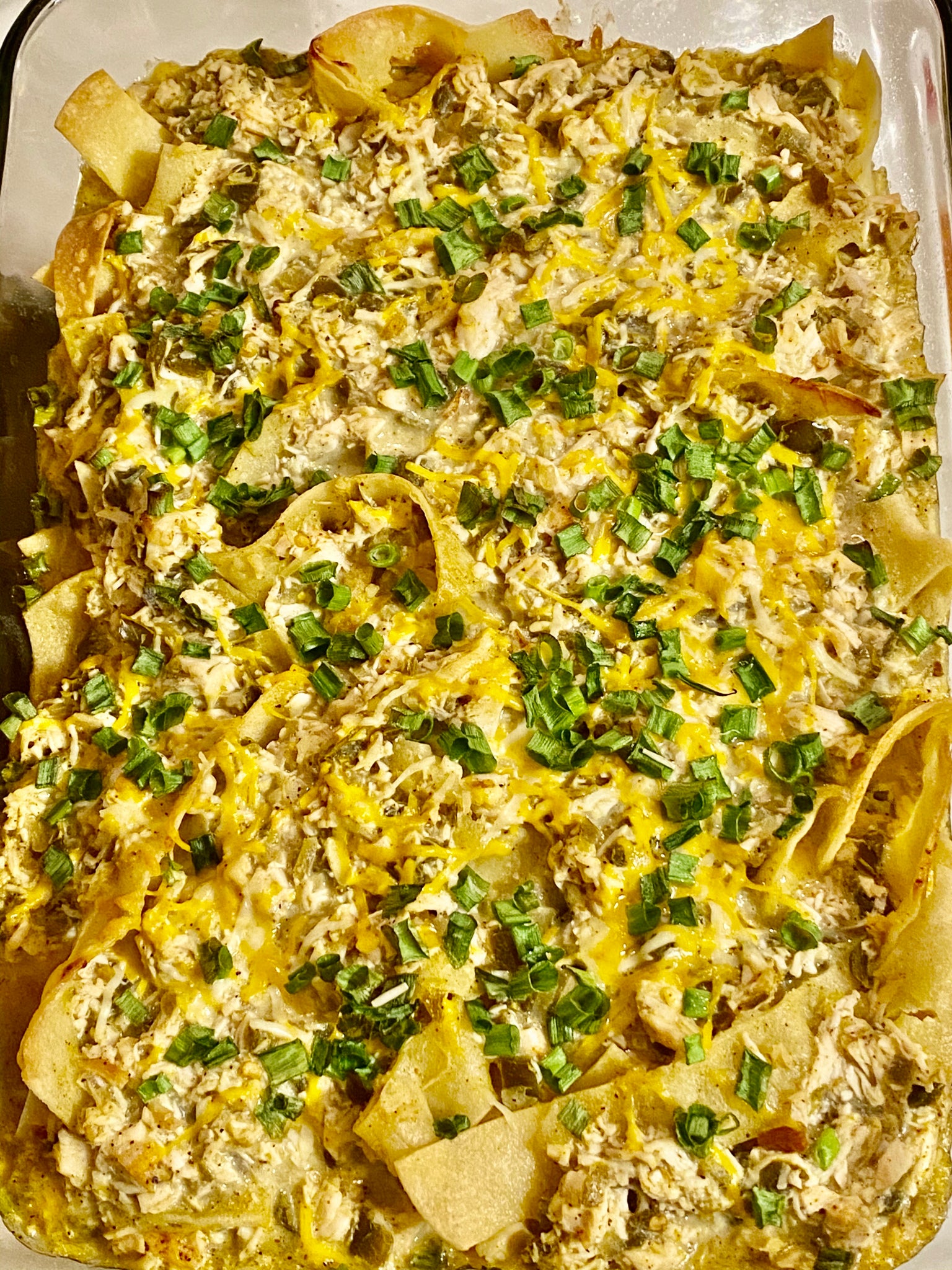 Green Chicken Chilaquiles