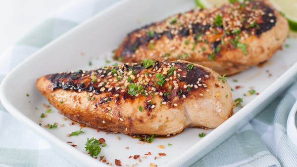 Ginger Lime Chicken : Easy Low Carb Recipe : Asian Inspired Flavours