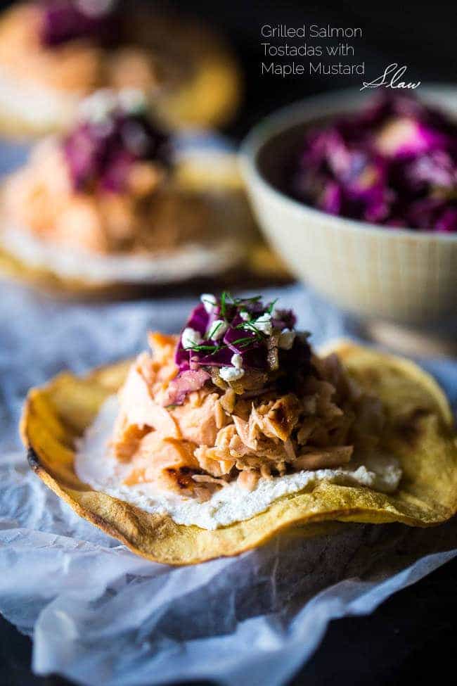 Grilled Salmon Tostada Recipe (Gluten-Free)