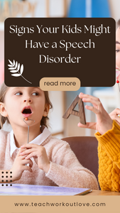 Signs Your Child May Have a Speech Disorder