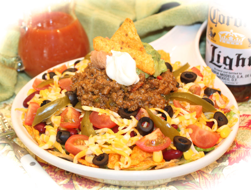 ~ Doritos Taco Salad w/Catalina &/or Ranch Dressing ~