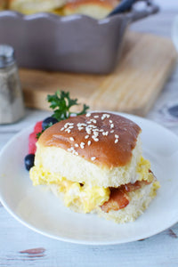 Hawaiian Roll Breakfast Sliders