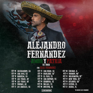 How to Get Tickets to Alejandro Fernández’s 2023 Tour