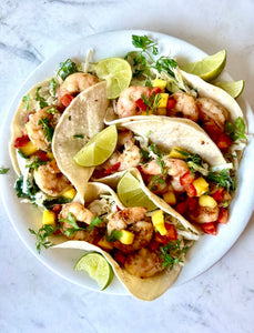 Shrimp Tacos with Mango Salsa Are Quick, Fun, and Endlessly Riffable