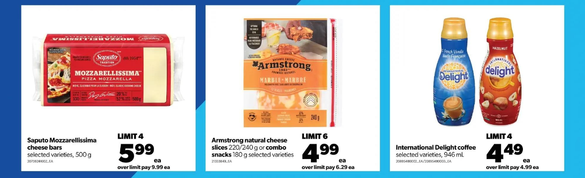 Real Canadian Superstore Ontario: Armstrong Cheese Slices $2.99 With Printable Coupon