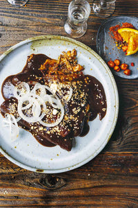 Enchiladas de Mole Poblano