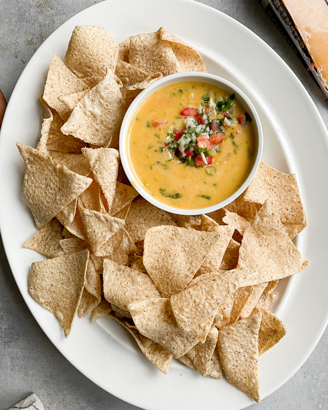 Grain-Free Gouda Queso with Fresh Pico de Gallo