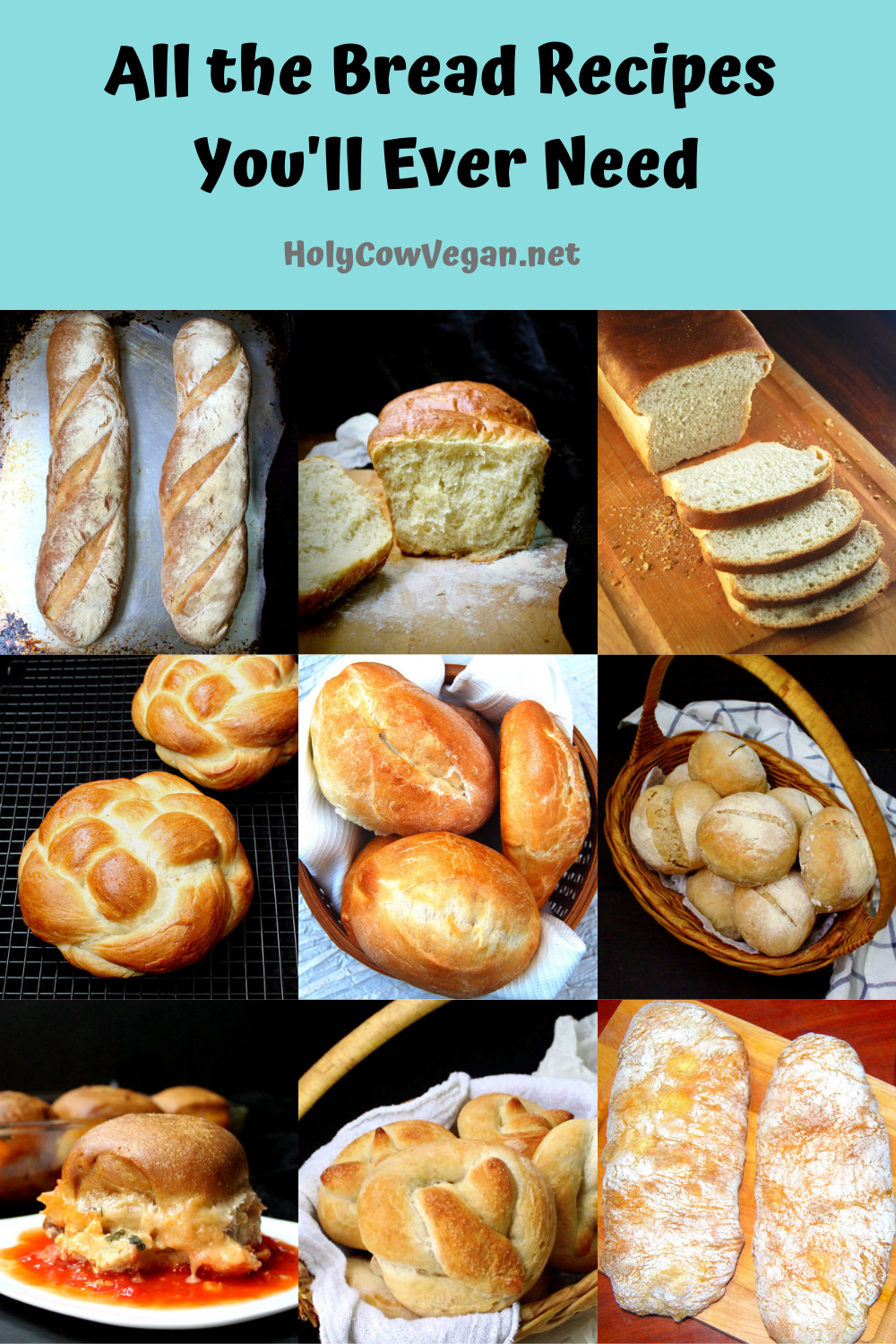 All the bread recipes you’ll ever need