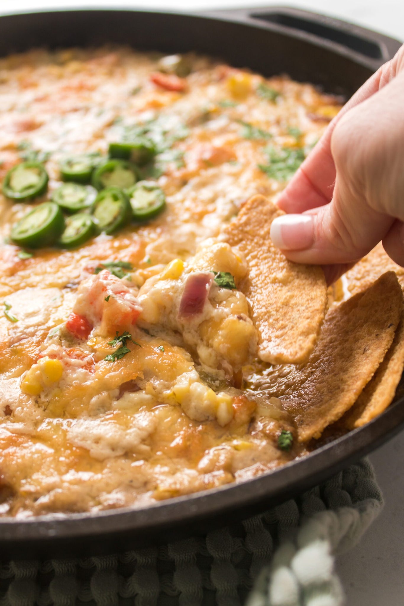 Skillet Hot Corn Dip