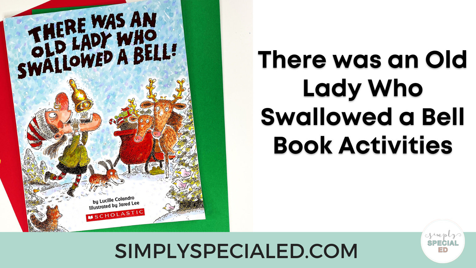 There was an Old Lady Who Swallowed a Bell Book Activities