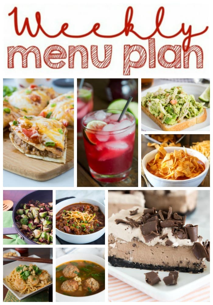 Weekly Meal Plan Week 233