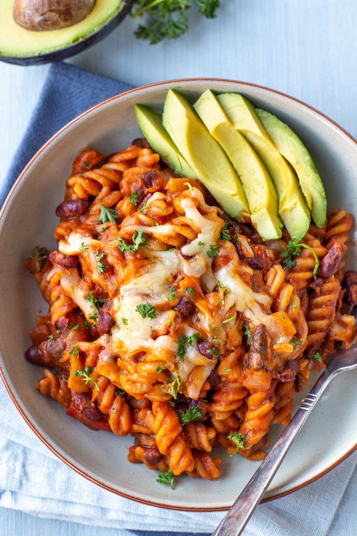 Vegetarian Chilli Mac (One Pot!)