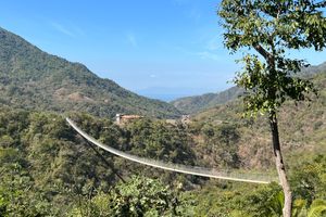 Jorullo Bridge in Puerto Vallarta, Mexico