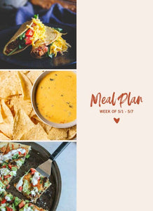 Weekly Meal Plan 5/1/23 – 5/7/23