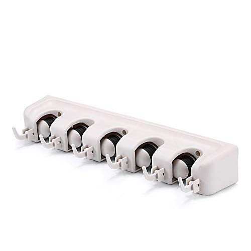 ZotoyaShop Holder Mop Wall Mount Broom Organizer Hanger Cleaning Brush Kitchen yard Tool