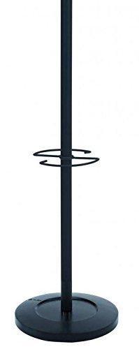 Best seller  alba classic floor coat rack stand with 4 double pegs black pmvienan